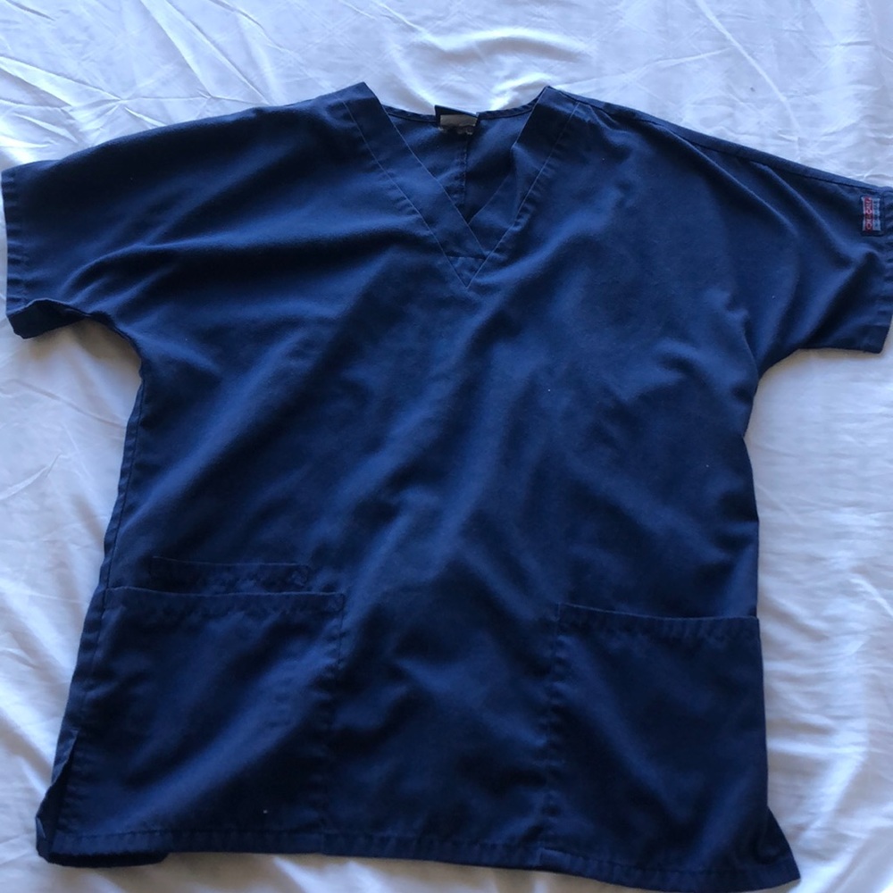 Cherokee Scrub top navy XS